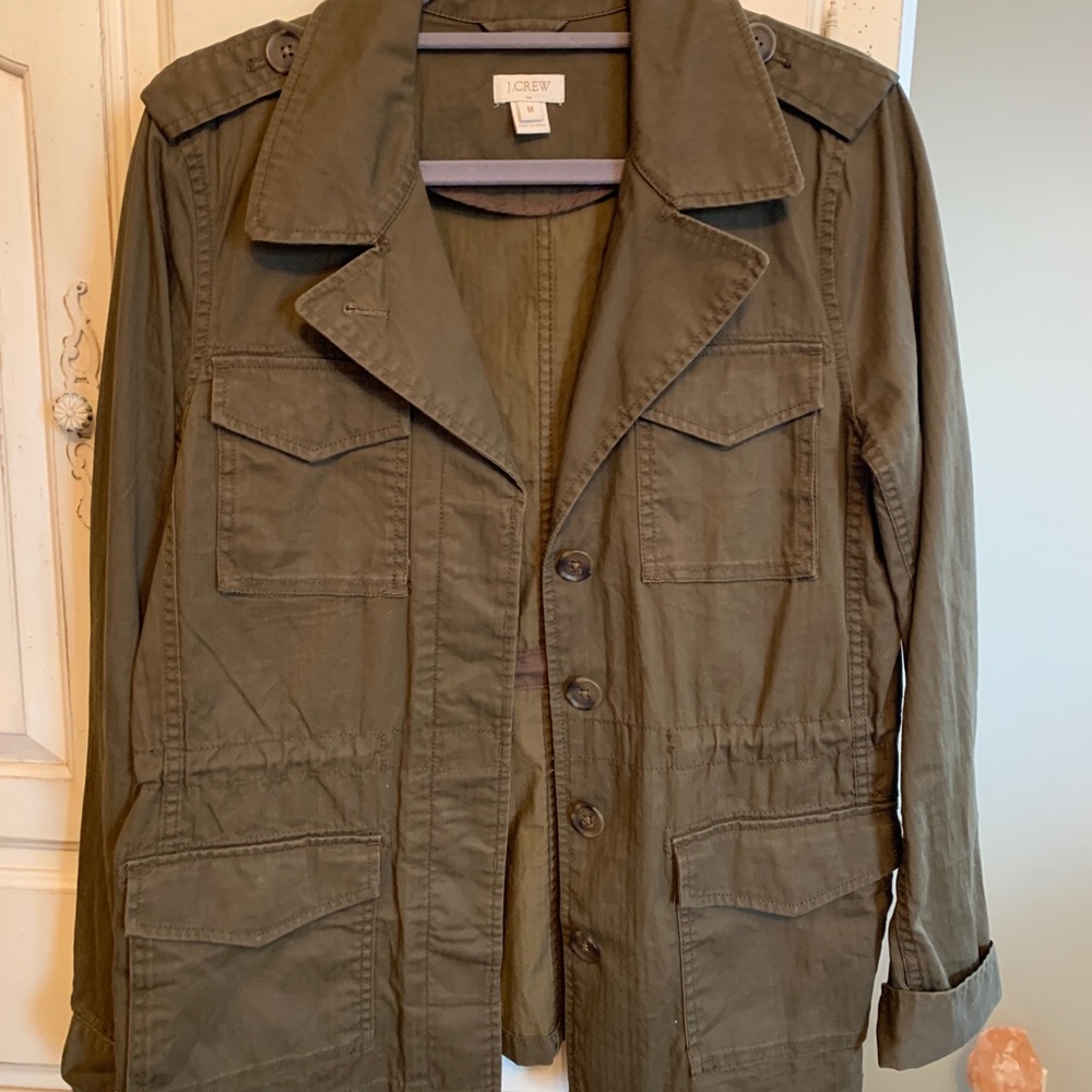Army Green J.Crew Jacket